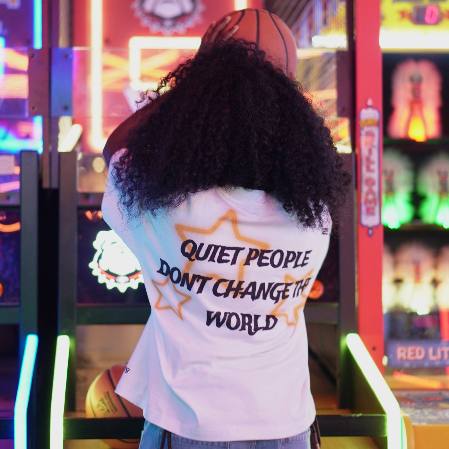 White Big Mouth (T-Shirt)