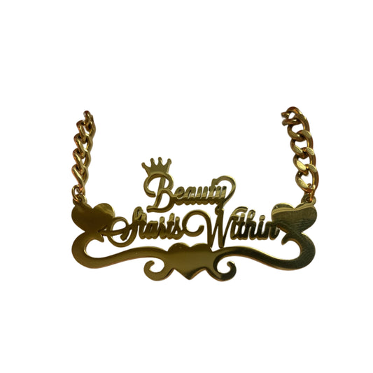 Beauty Starts Within (Necklace)