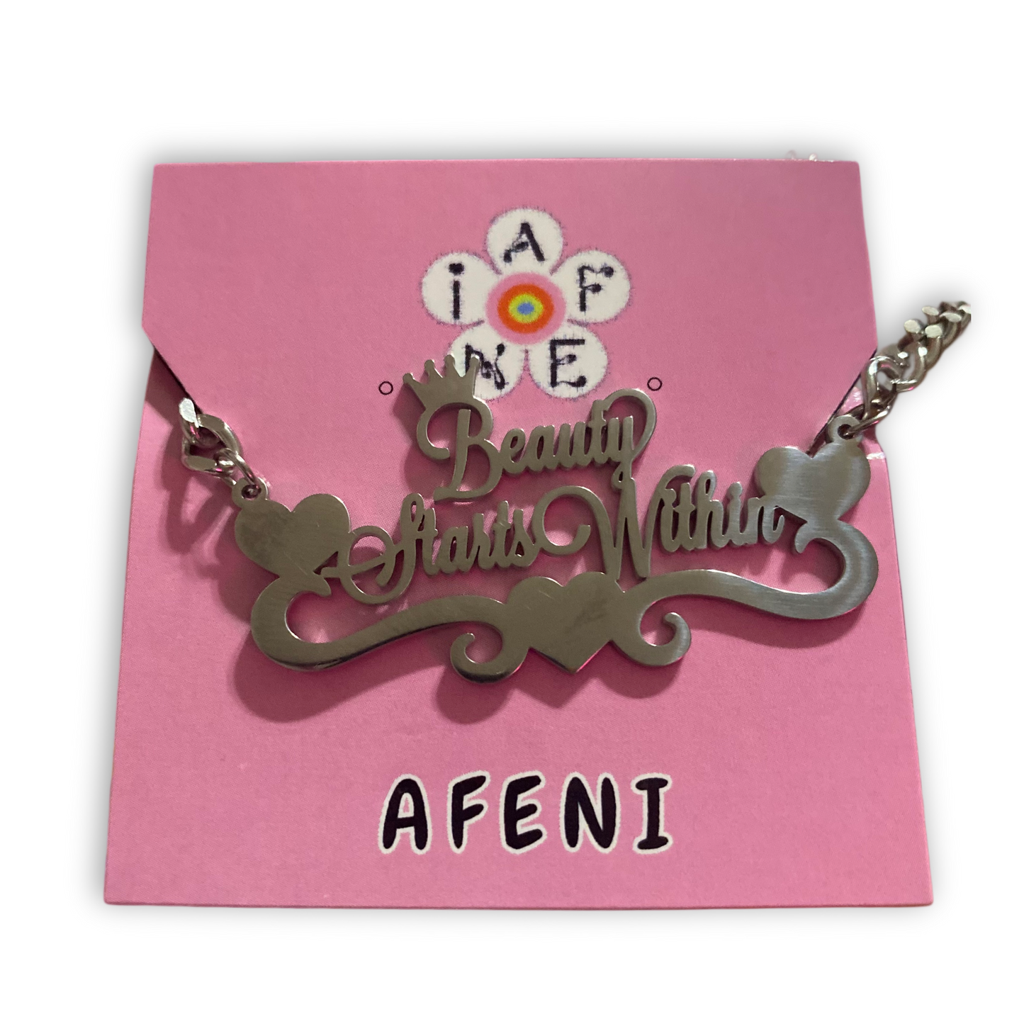 Beauty Starts Within (Necklace)